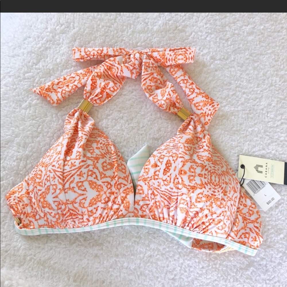 Cabana Life Molded Halter Bikini Top
